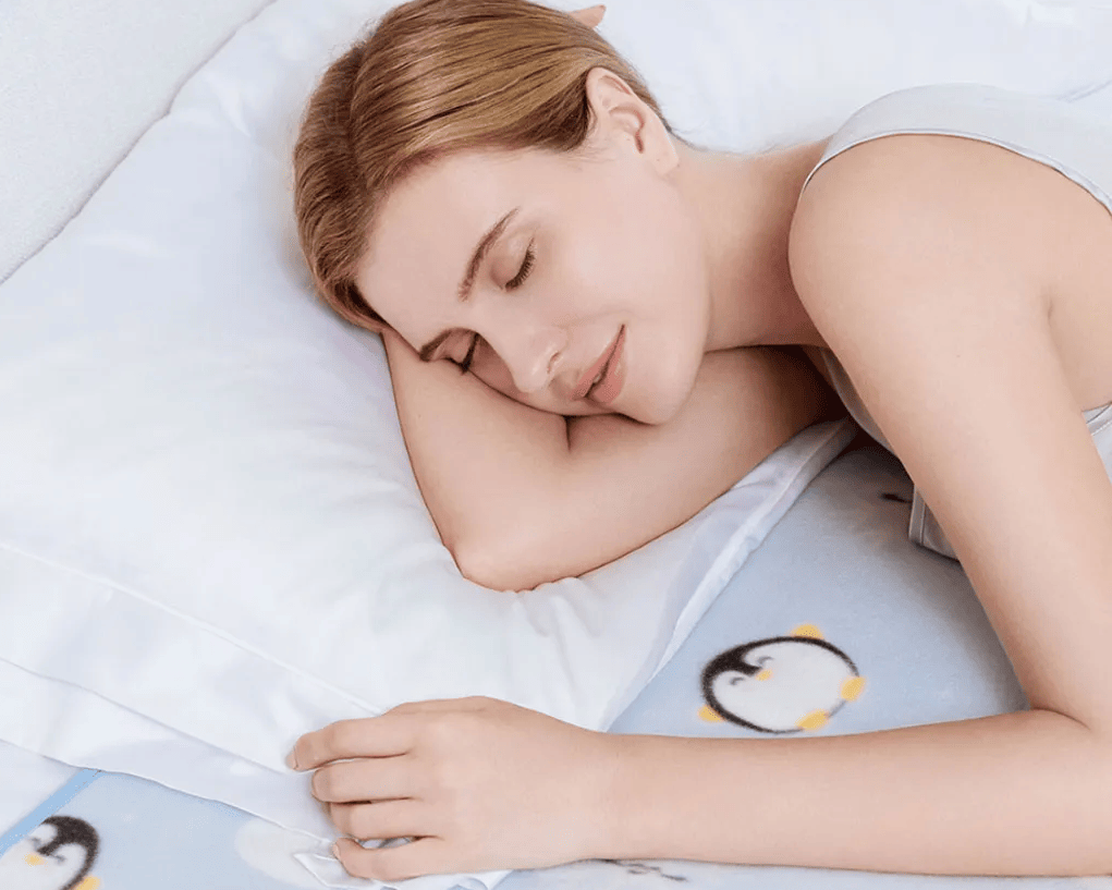 Couverture électrique : cycle de sommeil non perturbé